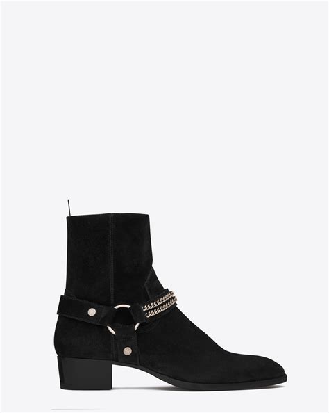 ysl chain boots|ysl women's outlet.